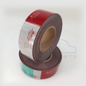 CINTA REFLECTIVA AVERY ROJA BLANCA 5cm x 45m (5821)