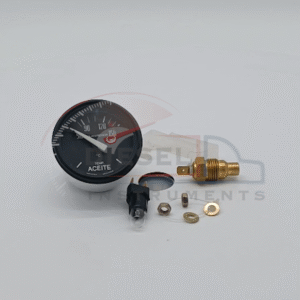 (626H12V) KIT MANOMETRO Y SENSOR TEM OIL 50-150 C 12V