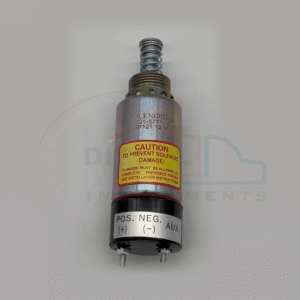 ELECTROVALVULA 12V SOLENOIDE CIERRE FUEL N.C. M. CAT 3114, 3116, 3126 (K 125-5771) 2T
